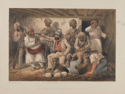 Prize Agents extracting treasure by English School